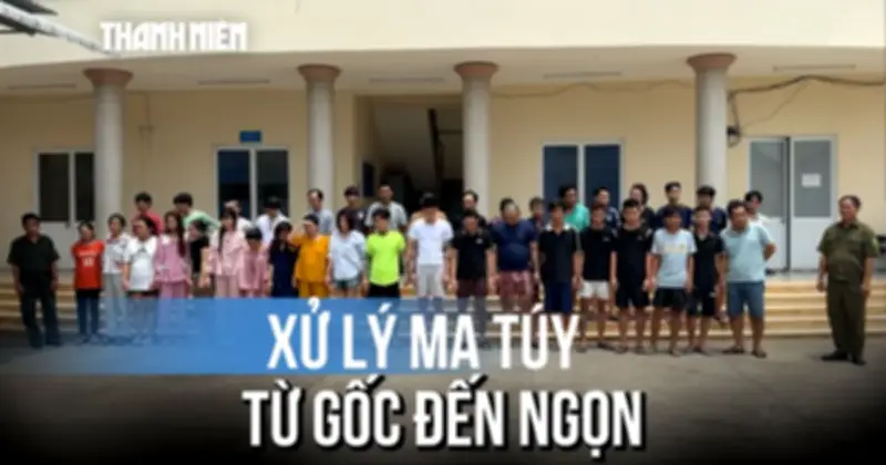 Cận cảnh công an triệt phá đường dây ma túy xử lý 140 đối tượng