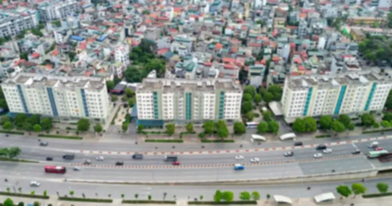 Cận cảnh khu tái định cư cho người dân di dời xây cầu Tứ Liên, Trần Hưng Đạo