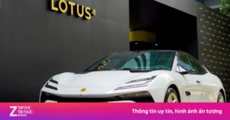 Cận cảnh Lotus Emeya - xe thể thao thuần điện từ hơn 4 tỷ vừa ra mắt Việt Nam