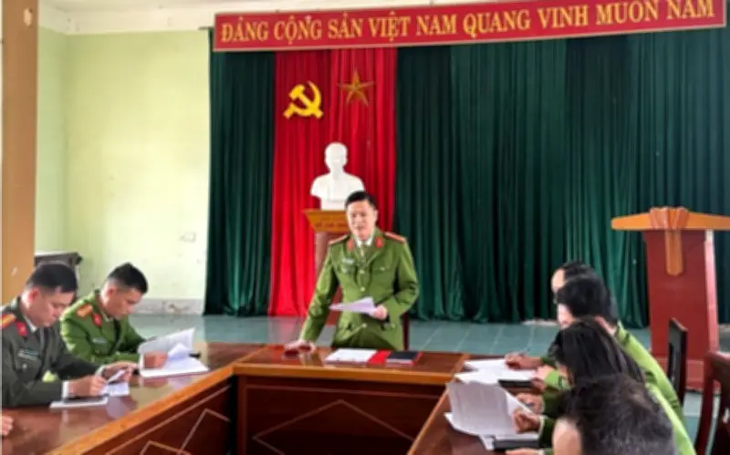 Công an cấp xã lần đầu được cung cấp thông tin cho báo chí