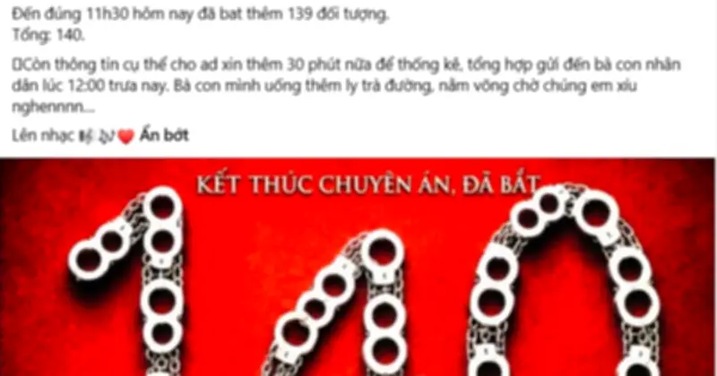 Công an TP.HCM bắt 140 đối tượng ma túy từ một vụ nhỏ