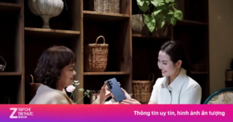 Cùng mẹ tái hiện phong cách thời trang retro với Galaxy S26 series