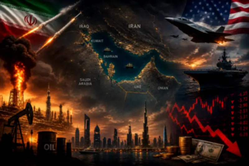 Căng thẳng Mỹ-Iran đe dọa nền kinh tế Vùng Vịnh