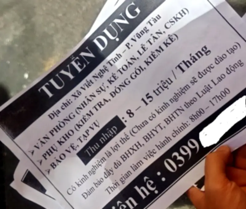 Cảnh báo chiêu trò lừa đảo tuyển dụng, bán thực phẩm chức năng giá cao