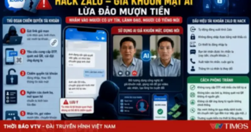 Cảnh giác chiêu trò chiếm tài khoản Zalo để lừa mượn tiền