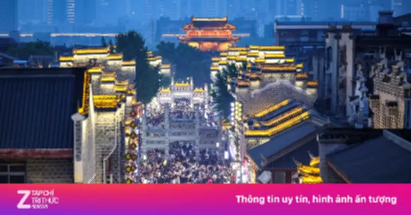 Cảnh đông nghịt tại các điểm du lịch Trung Quốc dịp nghỉ lễ 1/5
