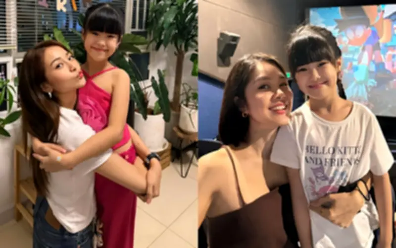 Con gái 7 tuổi đáng yêu của Lệ Phương