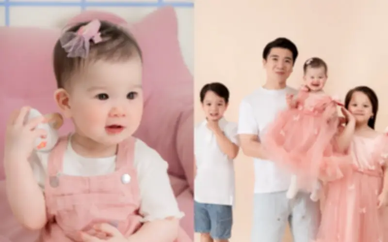 Con gái út siêu đáng yêu của doanh nhân Đỗ Quang Vinh