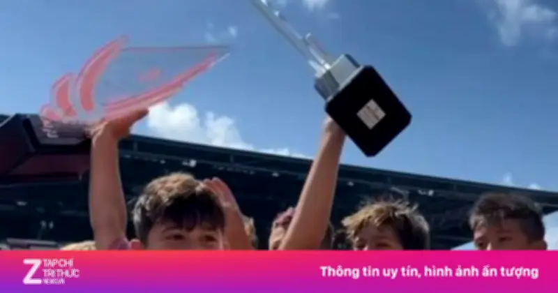 Con trai Messi tỏa sáng, giành cú đúp danh hiệu tại giải trẻ Dreams Cup