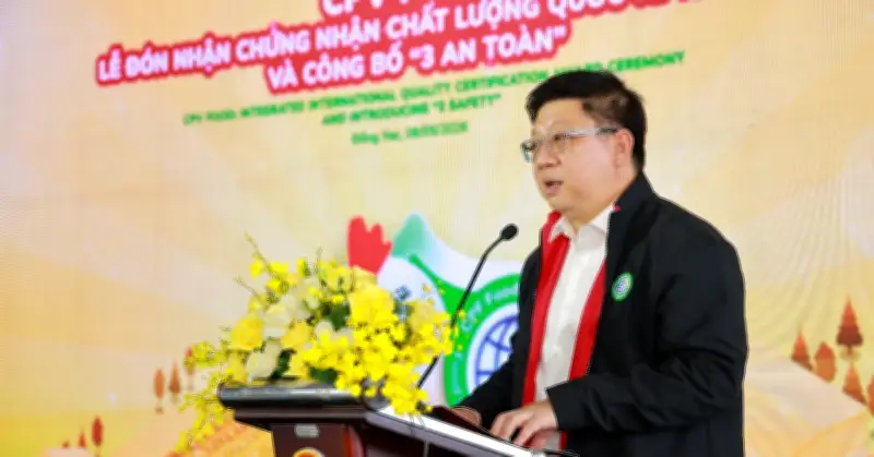 CPV Food đón nhận chứng nhận chất lượng quốc tế tích hợp, công bố chương trình '3 An toàn'