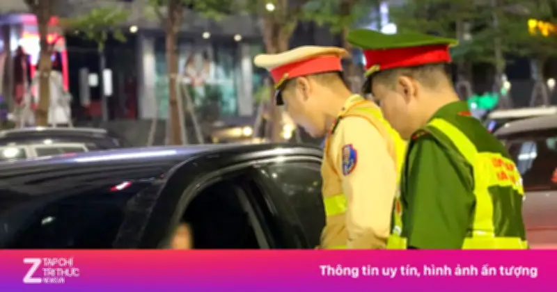 CSGT kiểm tra hơn 9.500 ôtô, chỉ 0,2% vi phạm nồng độ cồn