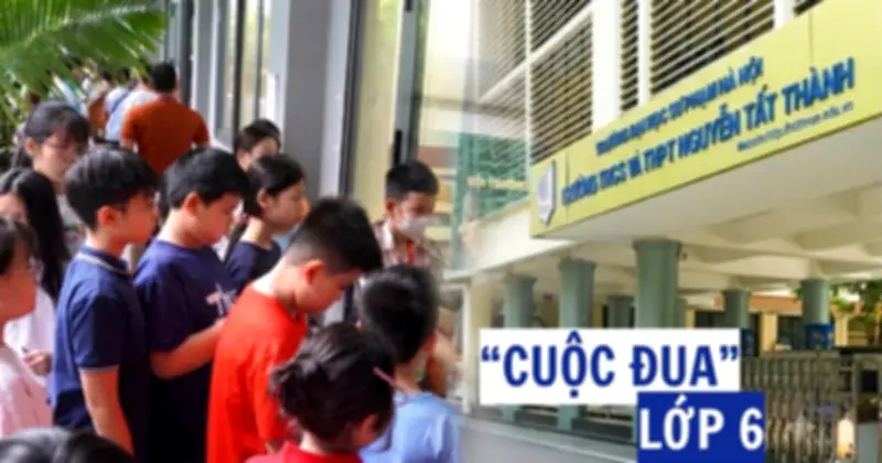Cuộc đua 'chảo lửa' vào lớp 6 trường chất lượng cao Hà Nội: Tỷ lệ chọi lên tới 1/30