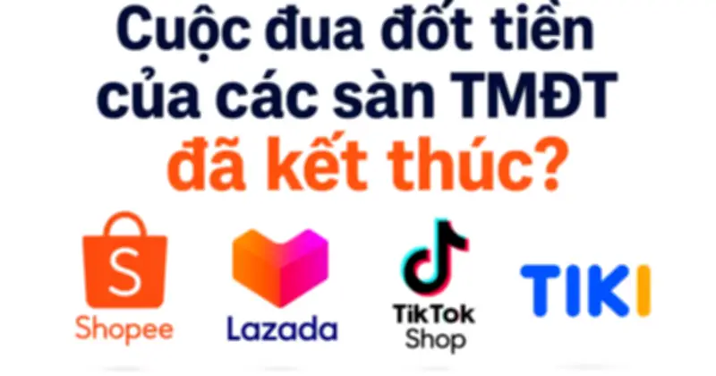 Cuộc đua đốt tiền của Shopee, TikTok Shop kết thúc: Phí sàn tăng gấp 4 lần, người bán càng bán càng lỗ