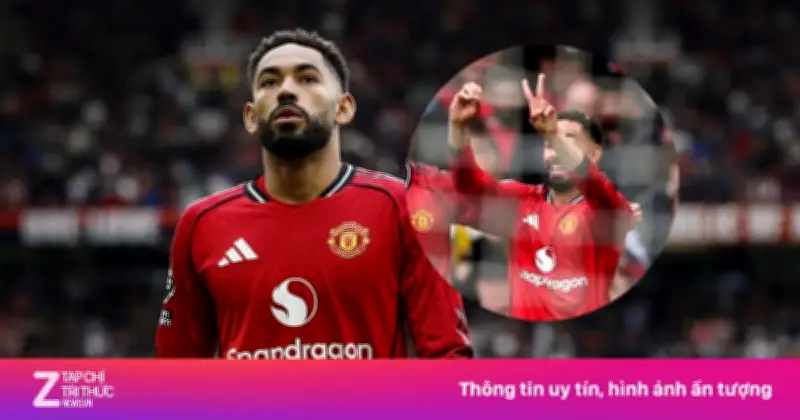 Cunha mừng hụt cột mốc kiến tạo của Fernandes trong trận MU thắng Liverpool