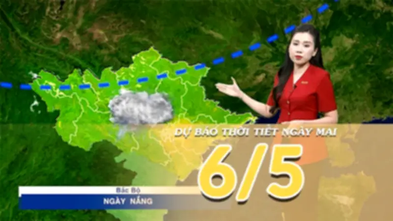 Dự báo thời tiết hôm nay: Bắc Bộ nắng nóng trở lại, Trung Bộ và Nam Bộ mưa dông