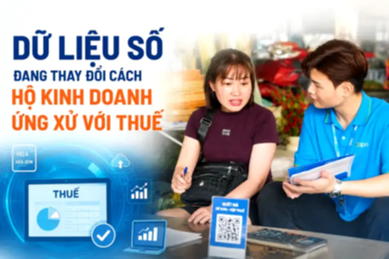 Dữ liệu số thay đổi cách quản lý hộ kinh doanh