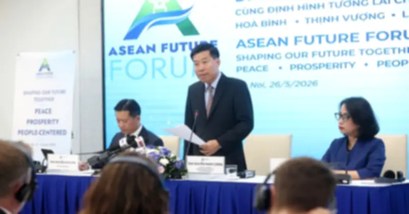 Diễn đàn Tương lai ASEAN 2026: Việt Nam chủ trì sự kiện đối ngoại đa phương quy mô lớn