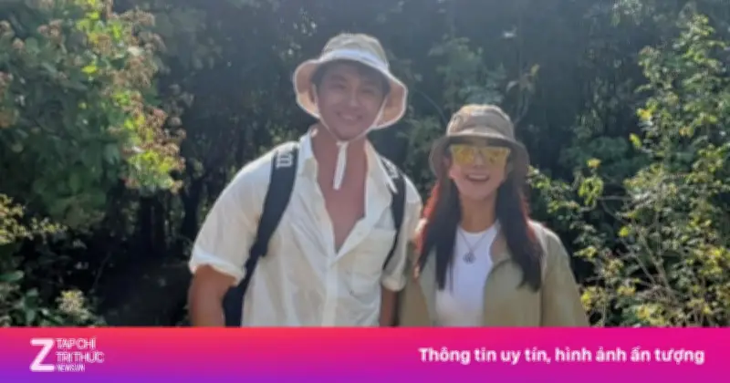 Diệp Lâm Anh và bạn trai kém 11 tuổi quấn quít trong kỳ nghỉ trekking