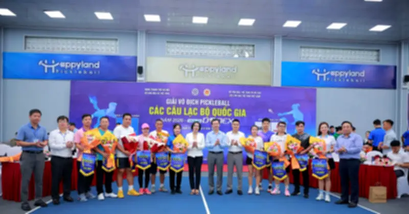 Dàn sao đổ bộ giải Pickleball các CLB quốc gia 2026