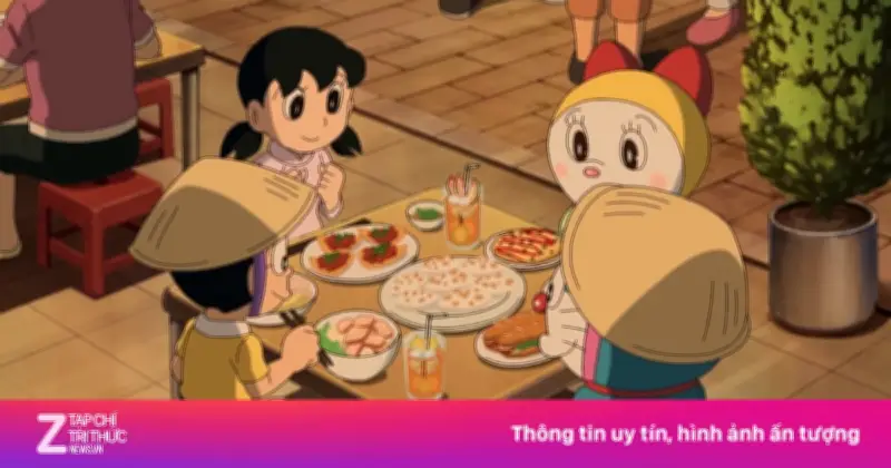 Doraemon cùng nhóm bạn khám phá ẩm thực và danh thắng Việt Nam