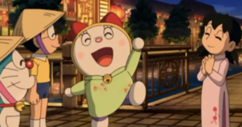 Doraemon gây sốt khi đưa văn hóa Việt lên phim hoạt hình Nhật Bản