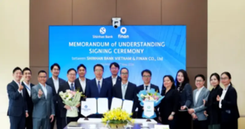 Finan và Shinhan Bank hợp tác ra mắt Shinhan Store hỗ trợ tiểu thương