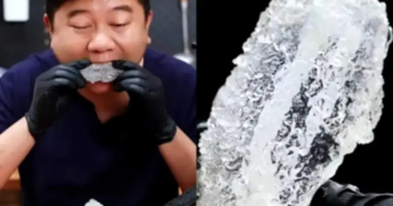 Gà rán trong suốt như pha lê gây sốt mạng xã hội