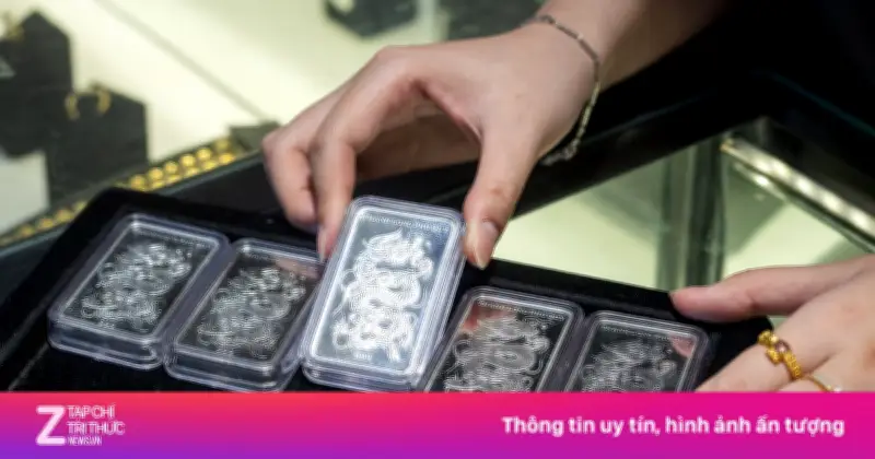 Giá bạc trong nước tăng hơn 20 triệu đồng/kg từ đáy tháng 3
