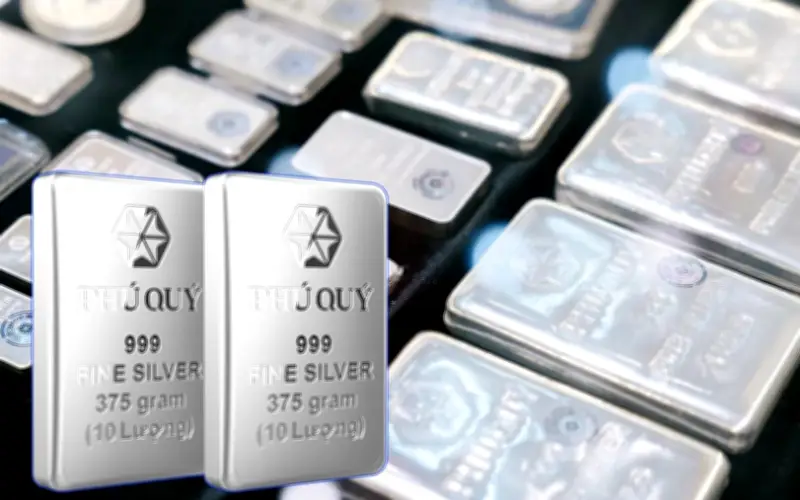 Giá bạc trong nước tăng mạnh, vượt mốc 81 triệu đồng/kg
