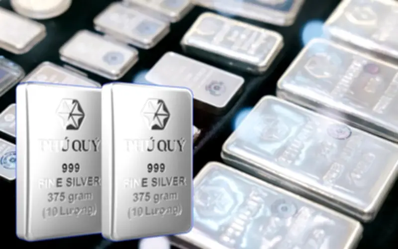 Giá bạc trong nước tăng nhẹ, bạc Phú Quý chạm 83 triệu đồng/kg