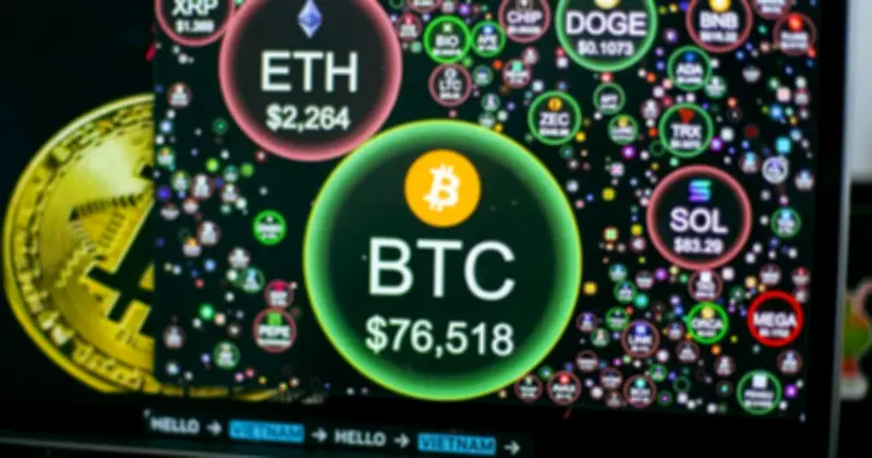 Giá Bitcoin hôm nay 1.5: Phục hồi nhẹ, mắc kẹt dưới 78.000 USD