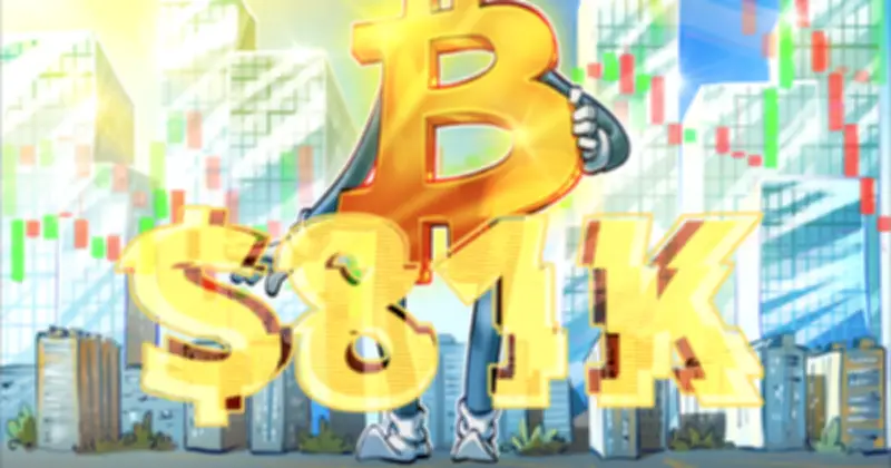 Giá Bitcoin tăng nhẹ lên 80.823 USD, dòng vốn đổ mạnh vào ETF