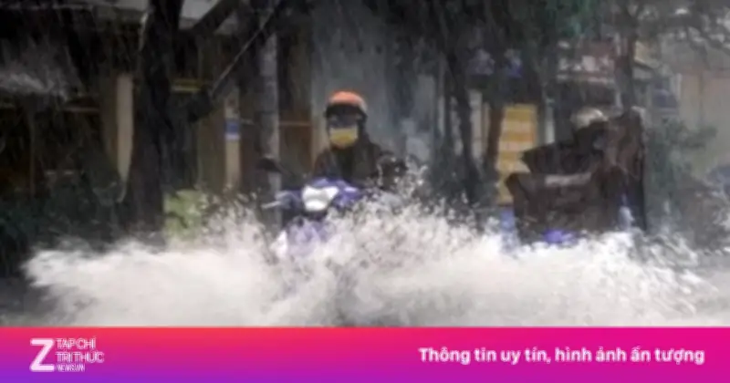 Gió mùa đông bắc tràn về, miền Bắc và Bắc Trung Bộ mưa rất to