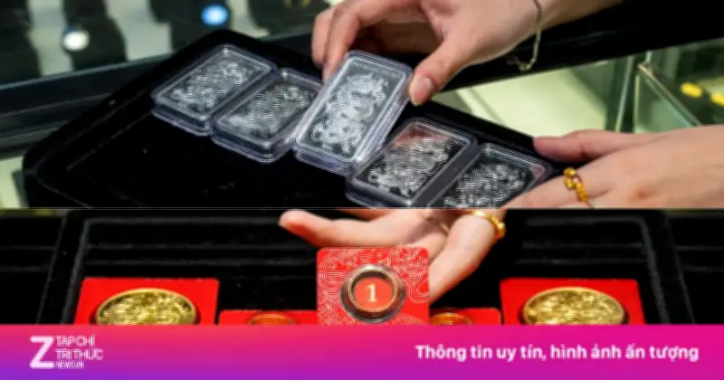 Giá vàng bạc hôm nay 16/5 tiếp tục giảm mạnh, vàng mất mốc 164 triệu