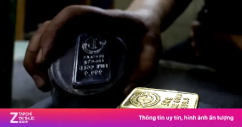 Giá vàng thế giới bật tăng hơn 170 USD do căng thẳng Mỹ-Iran