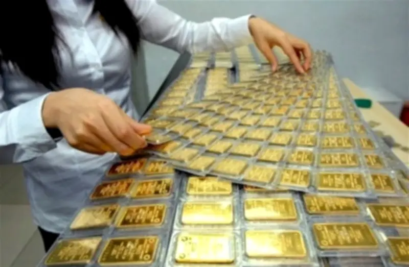 Giá vàng thế giới chiều nay giảm 1,5 triệu đồng mỗi lượng