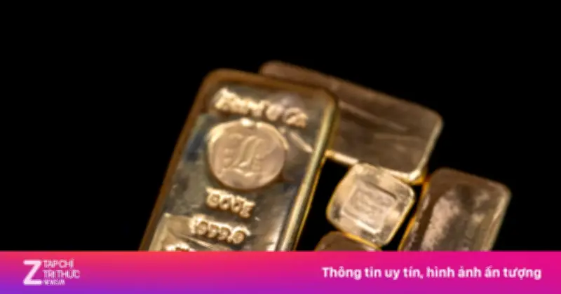 Giá vàng thế giới lao dốc hơn 50 USD trong phiên giao dịch