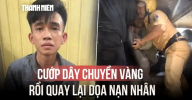 Gia Lai: Bắt nghi phạm cướp dây chuyền vàng khi đang trên xe khách