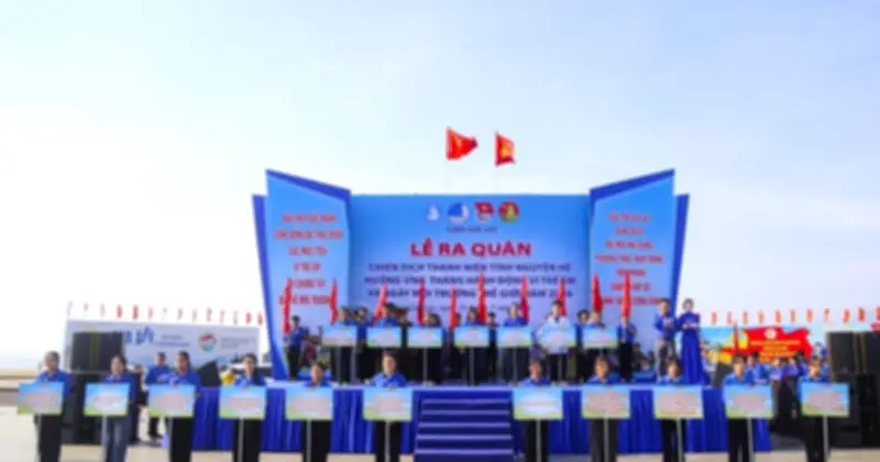Gia Lai ra quân Chiến dịch Thanh niên tình nguyện hè 2026
