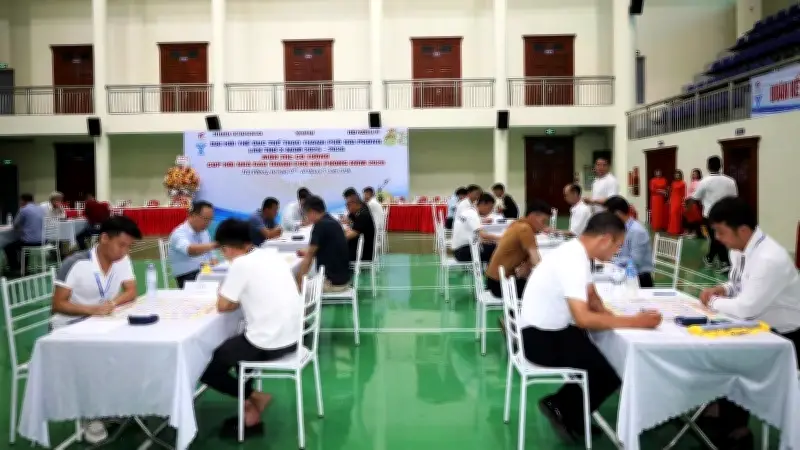 Giải Cờ tướng tranh Cúp Hội Nhà báo Hải Phòng 2026 khai mạc sôi động