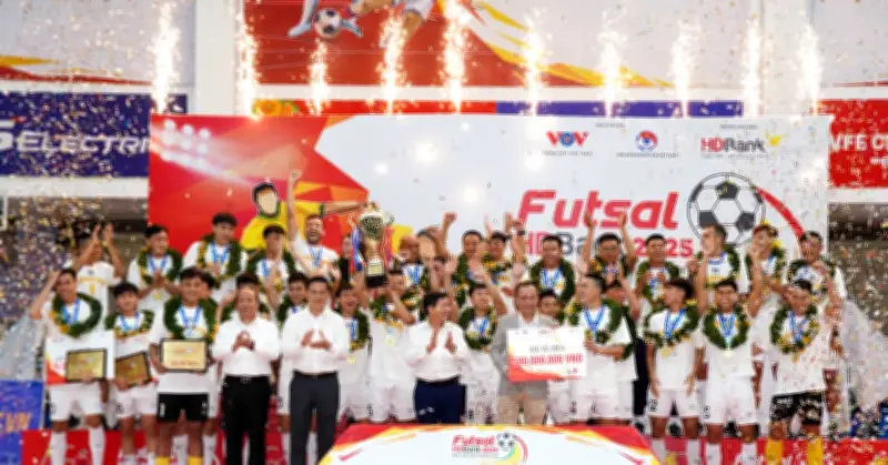 Giải futsal HDBank VĐQG 2026 khởi tranh tại Hà Nội và TPHCM