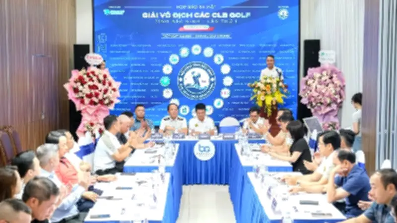 Giải golf các CLB tỉnh Bắc Ninh lần đầu tranh Cup TĐC
