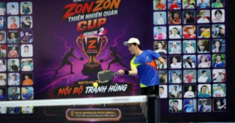 Giải pickleball ZonZon Cúp Thiên Nhiên 2026: Không lo 'out trình' nhờ phân nhóm trình độ