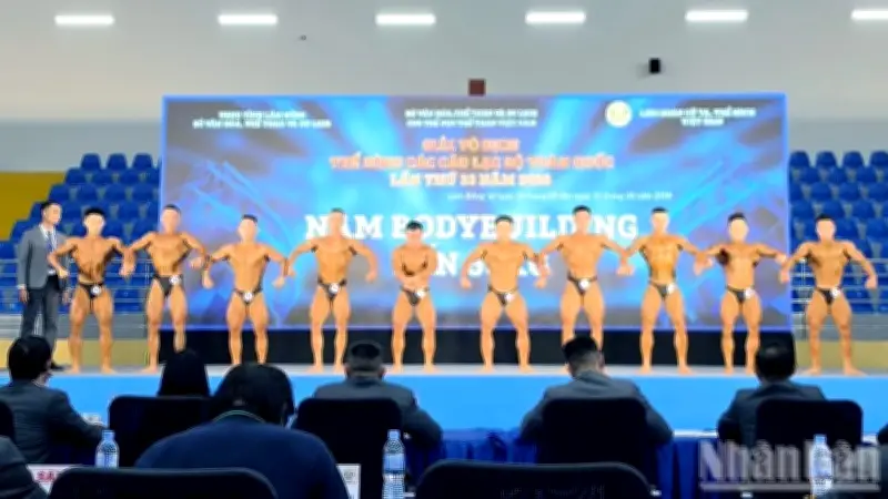 Giải vô địch thể hình các câu lạc bộ toàn quốc lần thứ 33 tại Lâm Đồng