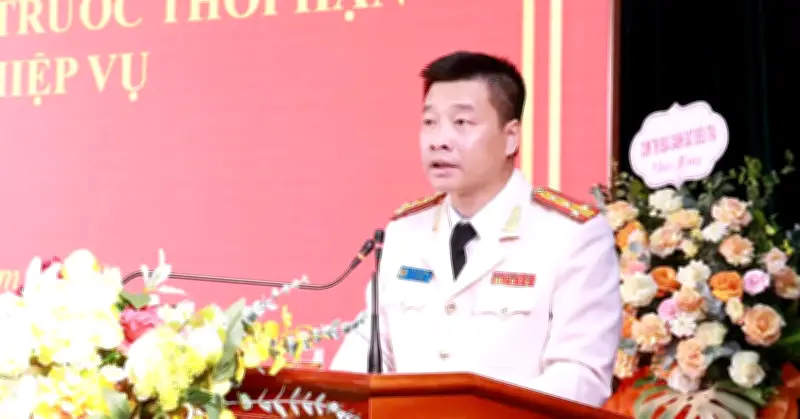 Giám đốc Công an tỉnh Lạng Sơn được thăng hàm Đại tá