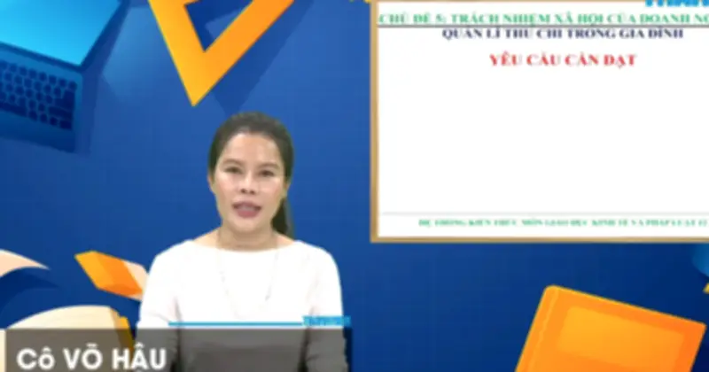 Giáo viên Marie Curie hướng dẫn ôn thi THPT 2026: Trách nhiệm doanh nghiệp