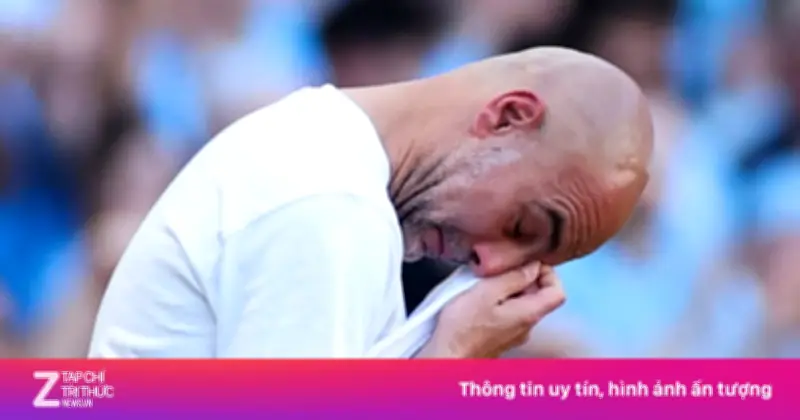 Guardiola bật khóc trong ngày chia tay Man City cùng Silva và Stones