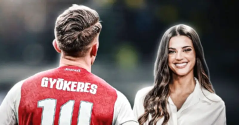 Gyokeres tái hợp vợ, lập cú đúp cho Arsenal