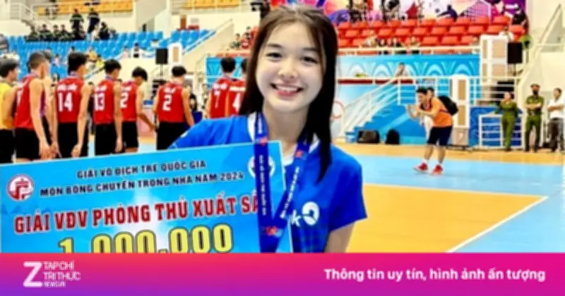 Hà Kiều Vy: 'Hot girl bóng chuyền' thế hệ mới gây sốt với ngoại hình và tài năng