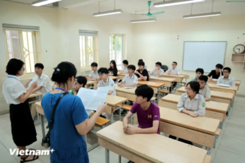 Hà Nội: Chi tiết thời gian biểu buổi thi môn Ngữ văn kỳ thi tuyển sinh lớp 10